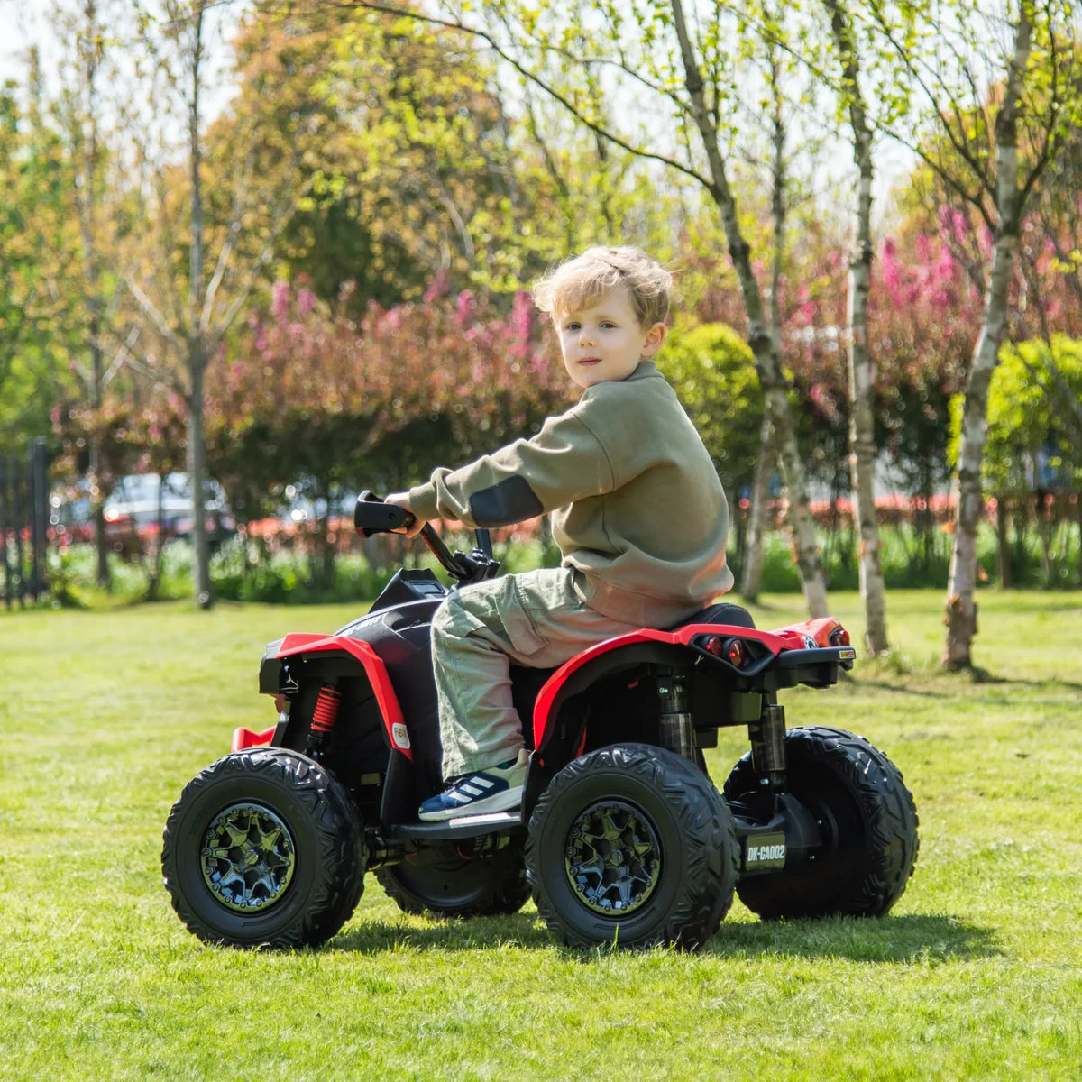 Can Am Renegade 24V 1-Seater Kids ATV, RED, FR9533-RED