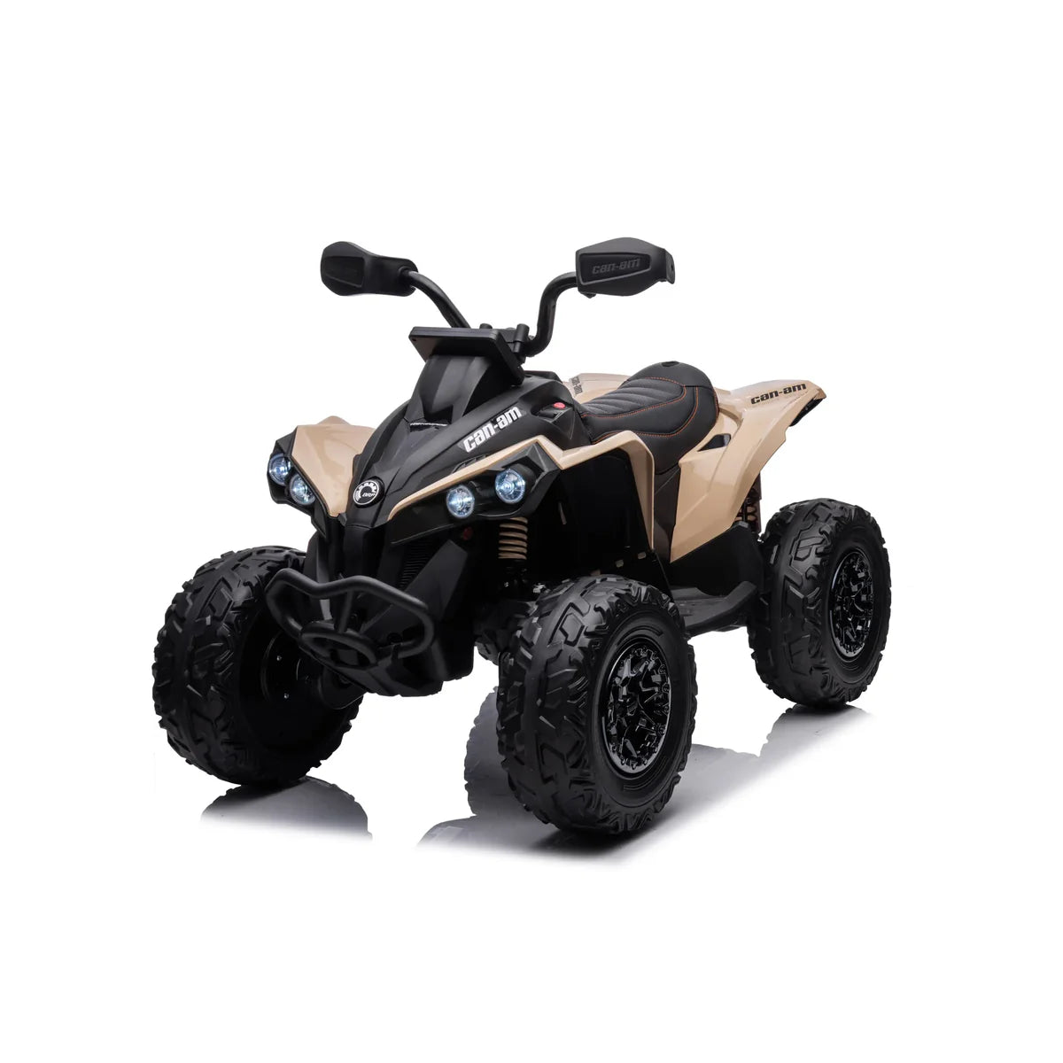 Can Am Renegade 24V 1-Seater Kids ATV, KHAKI, FR9533-KHAKI