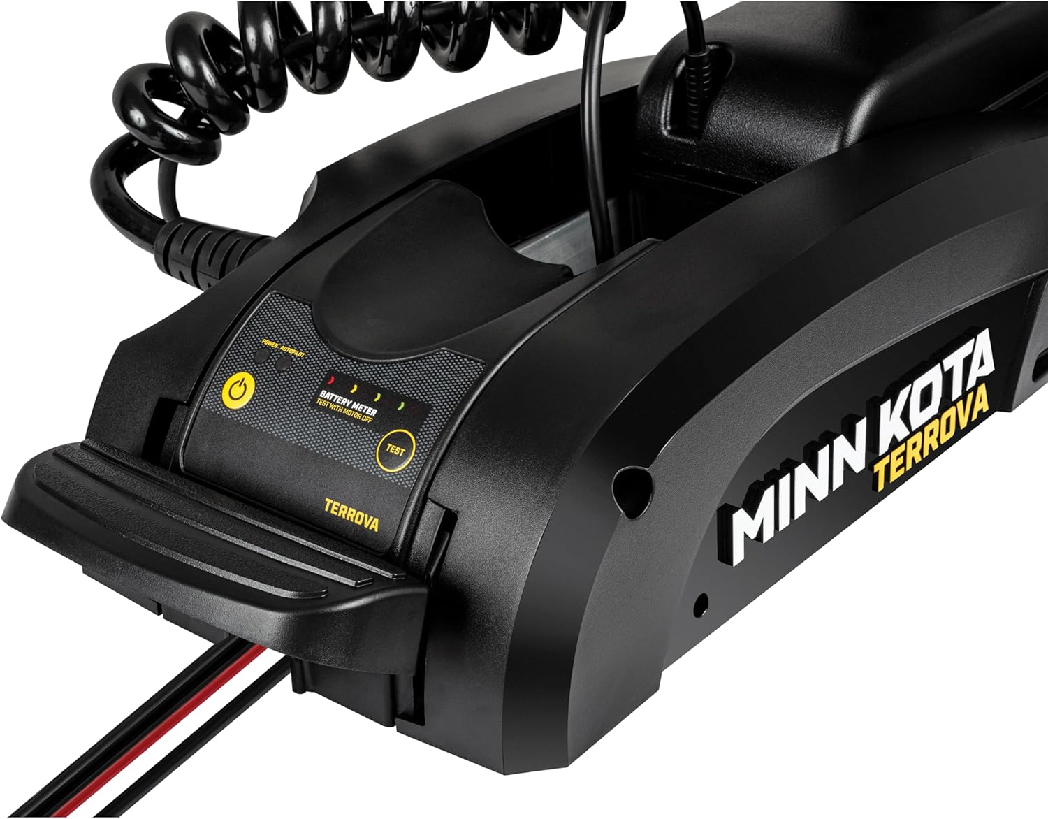 Minn Kota 1358310 Terrova® Bow Mount Freshwater Trolling Motor, 112 lbs. Thrust, 60" Shaft, 36 Volts w/Handheld Remote, Foot Pedal & Dual Spectrum CHIRP