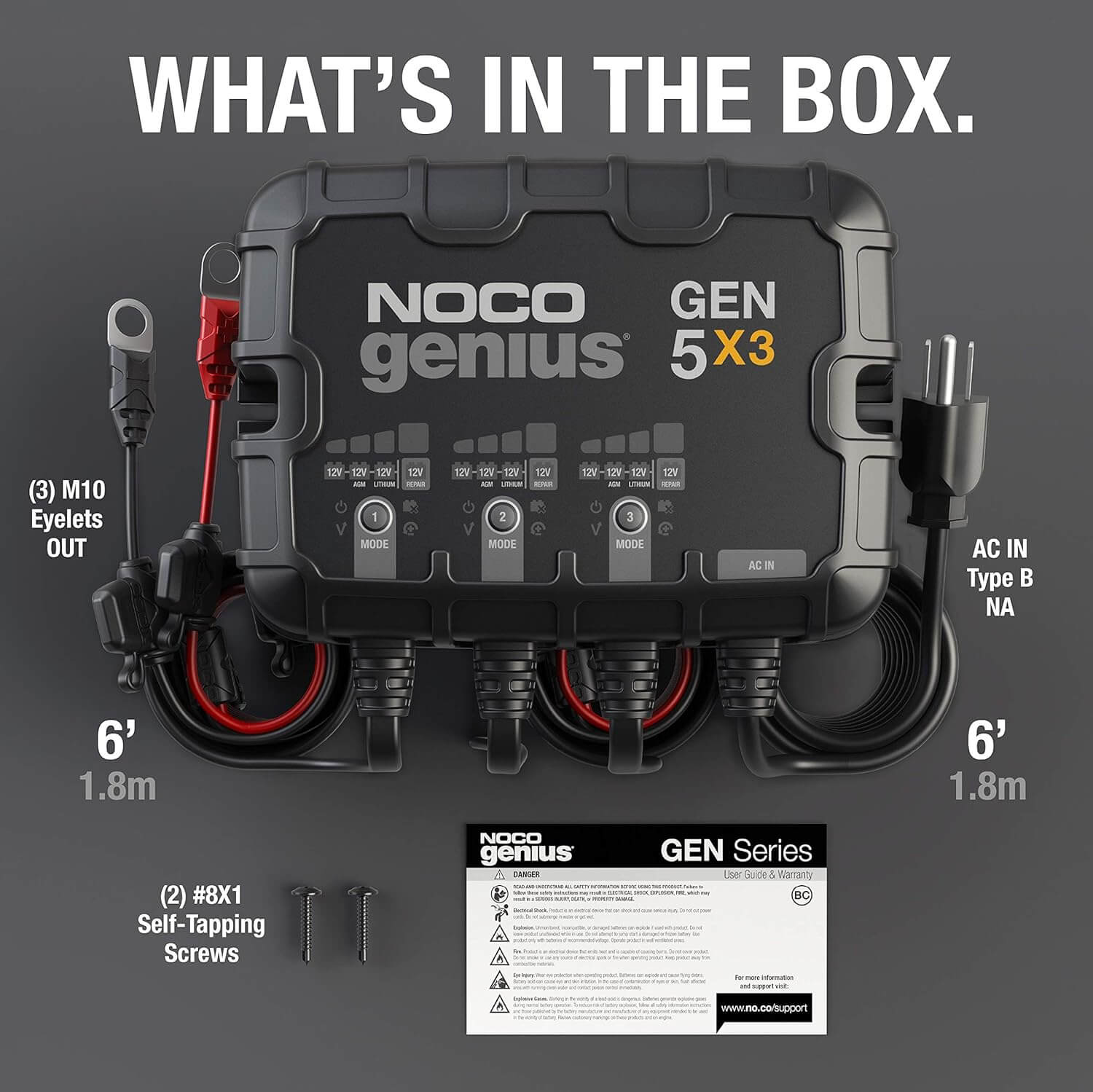 NOCO Genius GEN5X3 | Energy Powersports