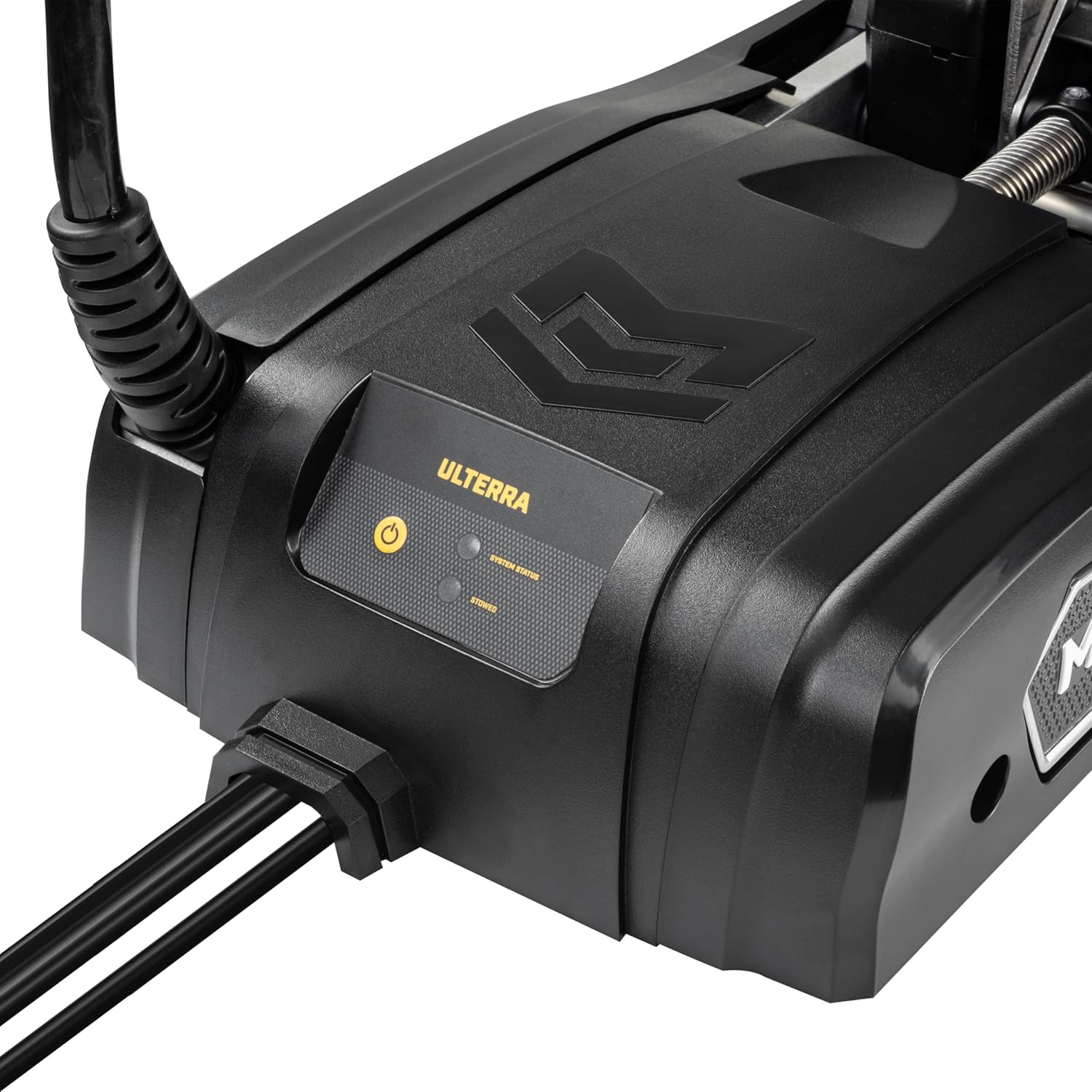 Minn Kota 1358501 Ulterra Quest Series Bow Mount Freshwater Trolling Motor, 90 / 115 lbs. Thrust, 45" Shaft, 24 / 36 Volts w/Handheld Remote, Foot Pedal & MEGA Down/Side Imaging Sonar