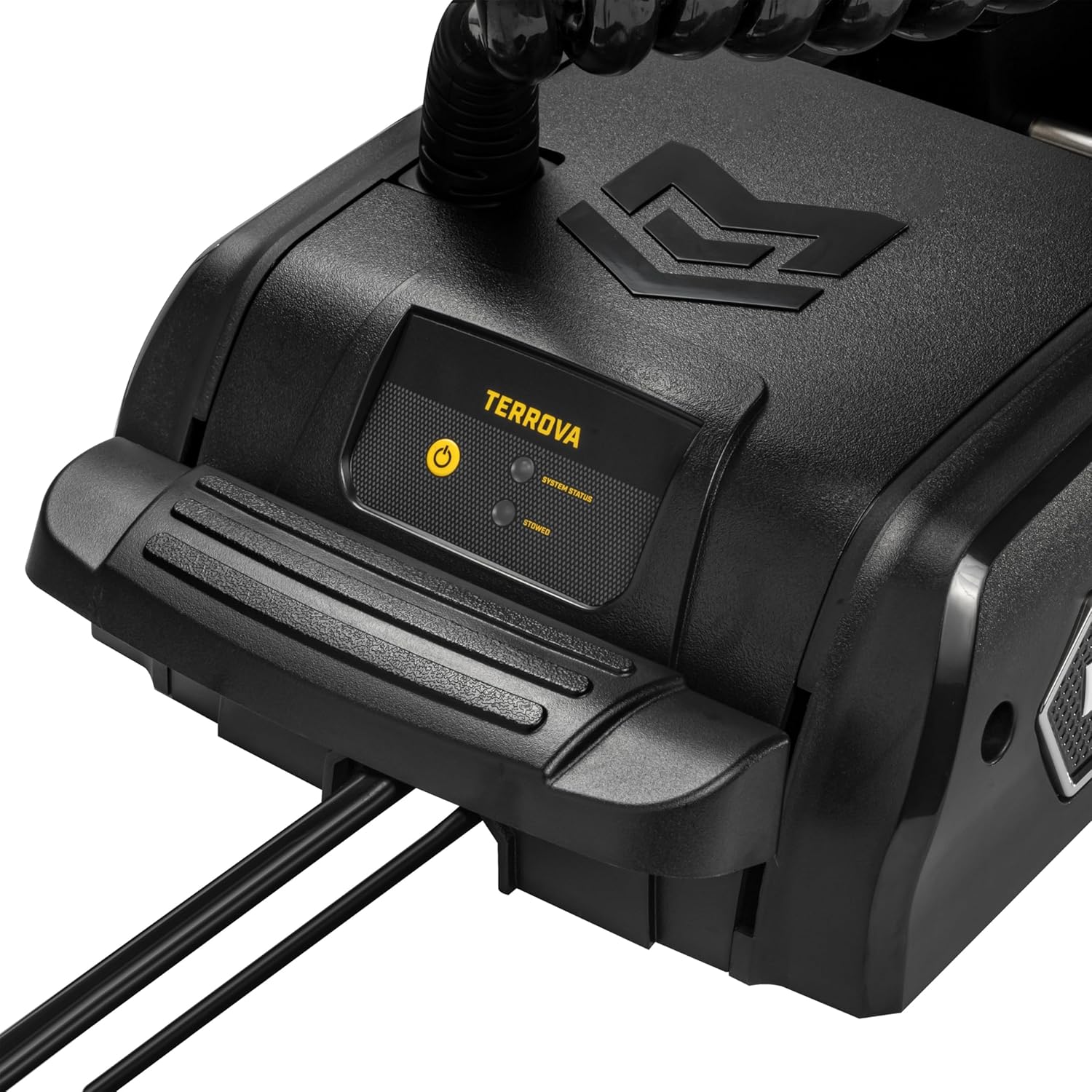 Minn Kota 1358210 Terrova® Quest Series Bow Mount Freshwater Trolling Motor, 90 / 115 lbs. Thrust, 45" Shaft, 24 / 36 Volts w/Handheld Remote, Foot Pedal & MEGA Down Imaging Sonar