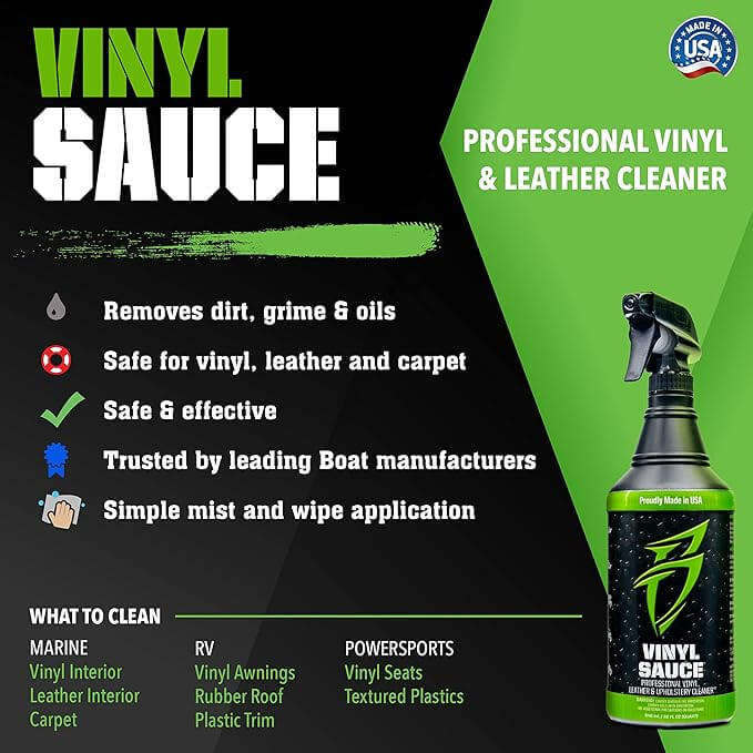 Vinyl Sauce Professional Vinyl & Leather Cleaner 32oz