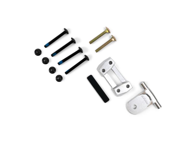 Ski-Doo Heavy-Duty Tongue Hitch - Grey, 860201023