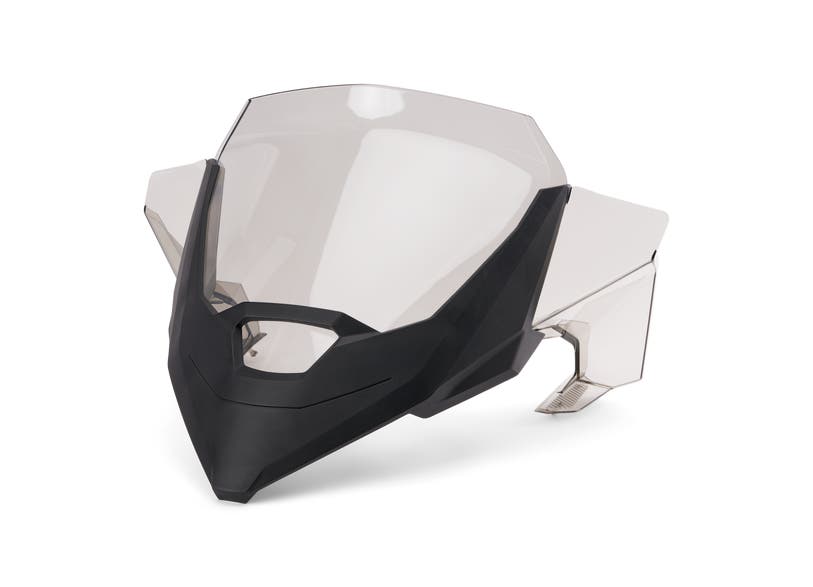 Ski-Doo Medium Windshield Kit 860201258, front view