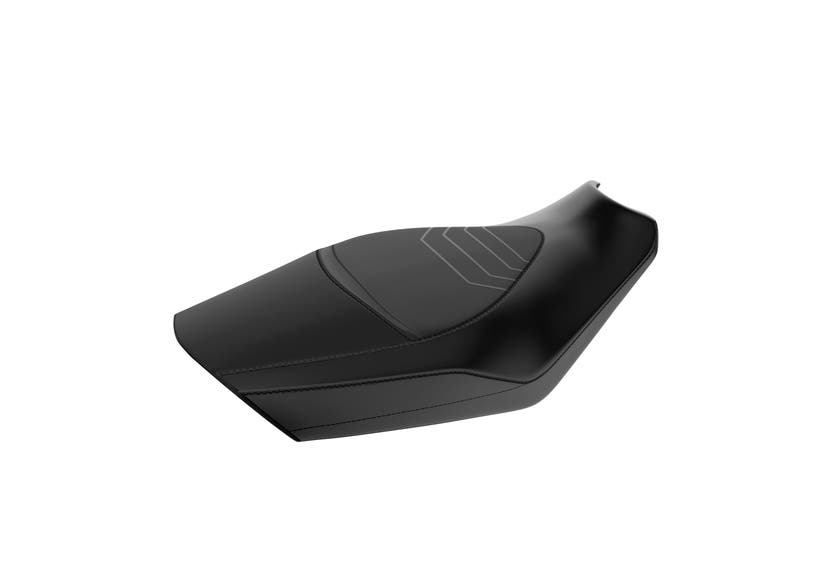 Ski-Doo Trail Wide Seat with Storage black stitched design 860201551