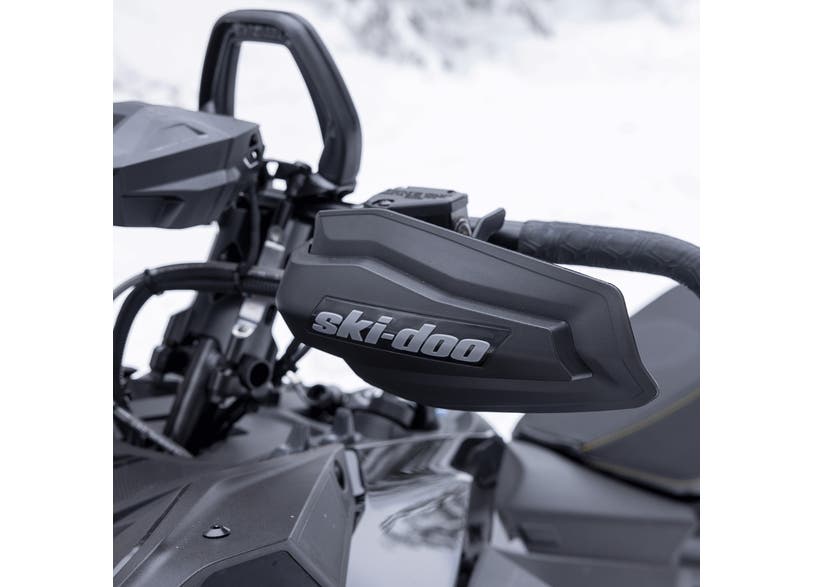 Ski-Doo Flexible Handguards - Black, 860201561