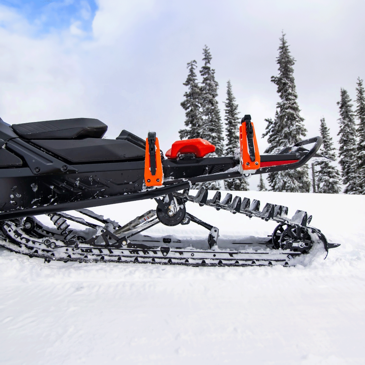 Ski-Doo LinQ Snowboard/Ski Rack, 860202191, alternate view 4