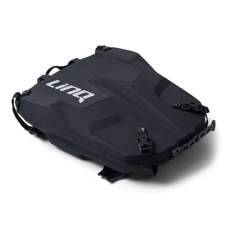 Ski-Doo LinQ 22 US Gal (26 L) Slim Waterproof Tunnel Bag in Black