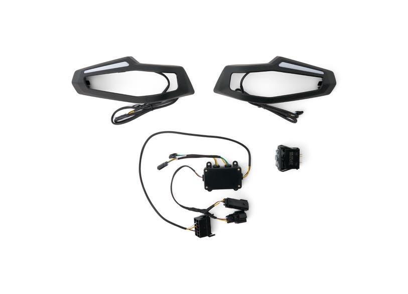 Ski-Doo LED signal lights kit with wiring harness for REV Gen4 Gen5 860202619