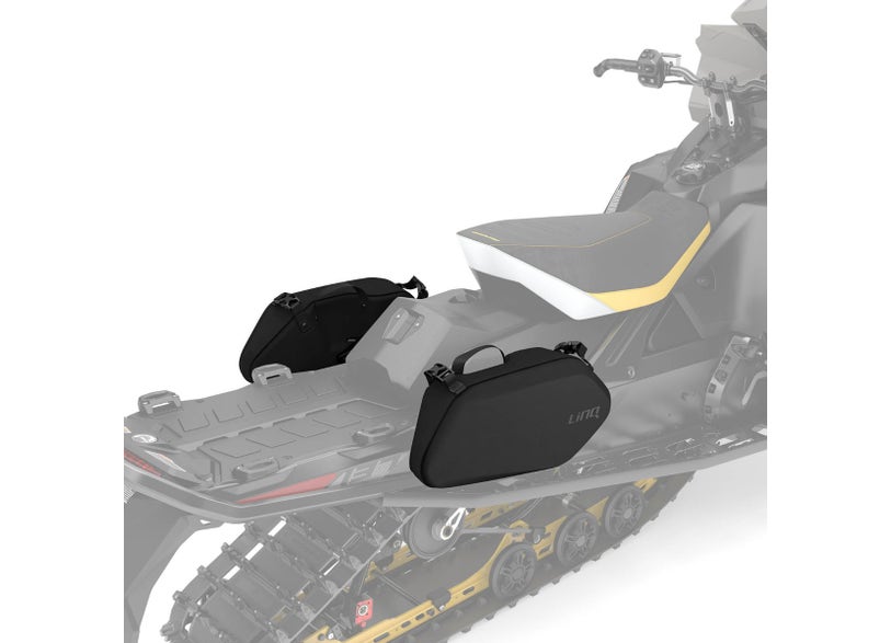 Sacoches Ski-Doo LinQ 6 gal US (23 L) (2 sacoches) noires