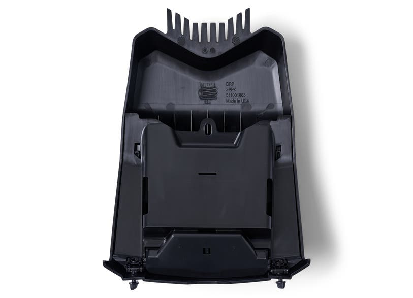 Ski-Doo LinQ Deep Snow Seat Box in Black, 860202668