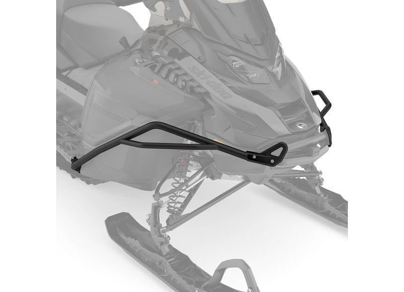 Ski-Doo HD full wrap-around modular front bumper installed on REV Gen5 24 inch snowmobile