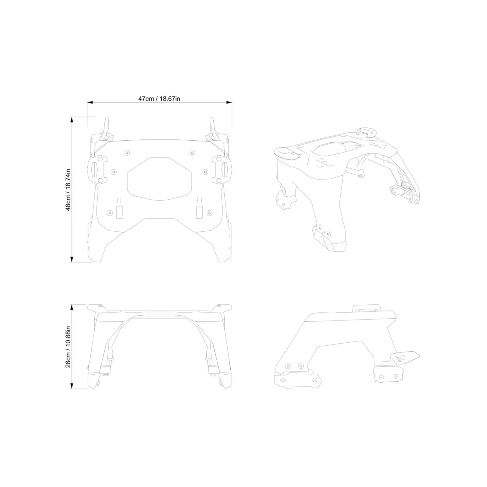 LinQ 1+1 Removable Rack