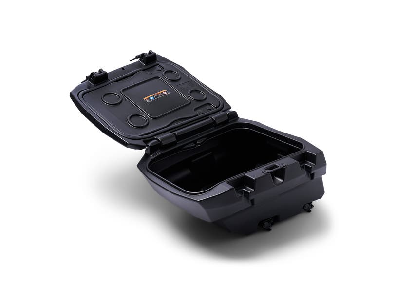 Ski-Doo LinQ 90L (24 US gallons) Adventure Utility Cargo Box in Black, 860202759