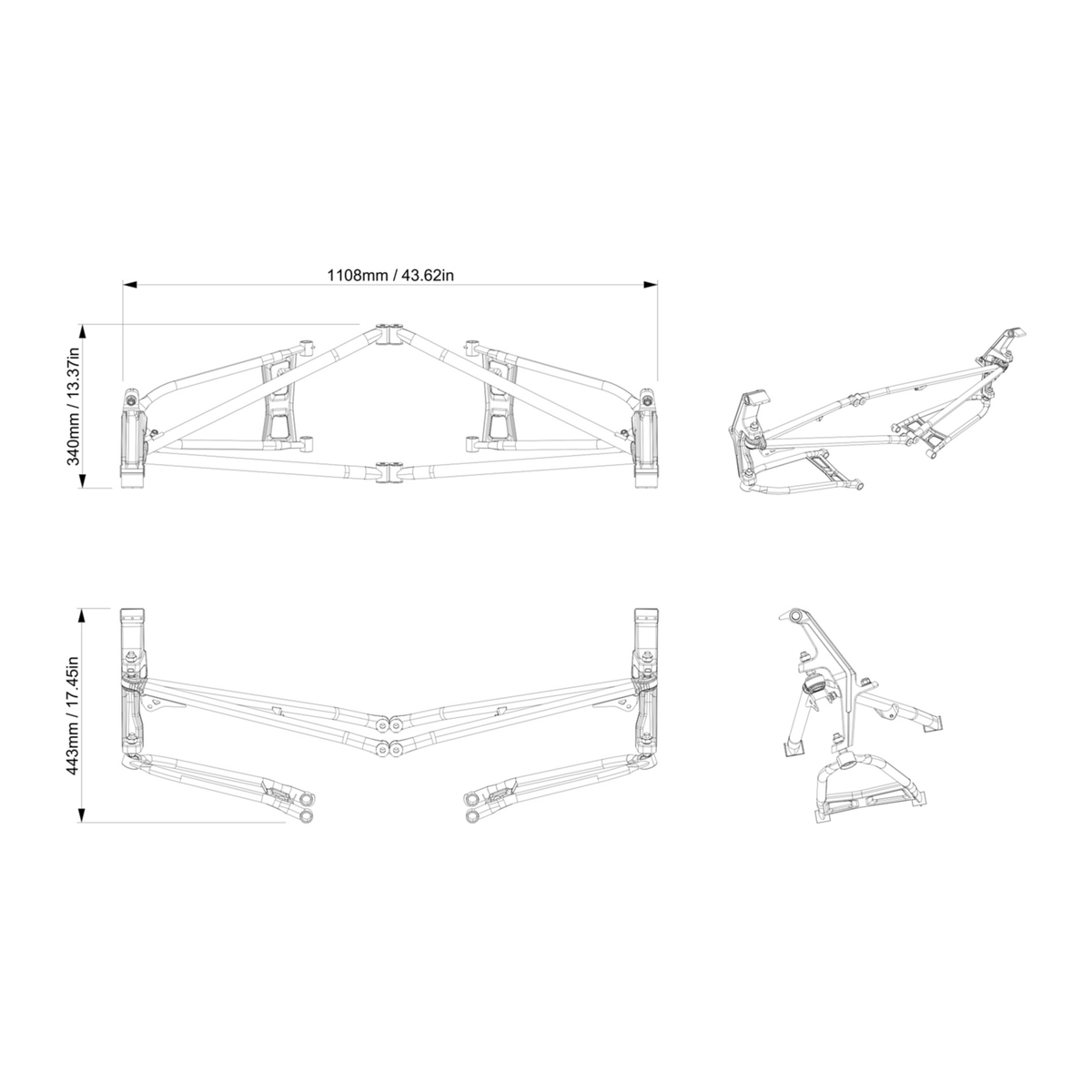 Lynx RAS RX Front Suspension -