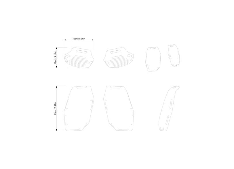 Genouillères souples utilitaires Ski-Doo - 860202852