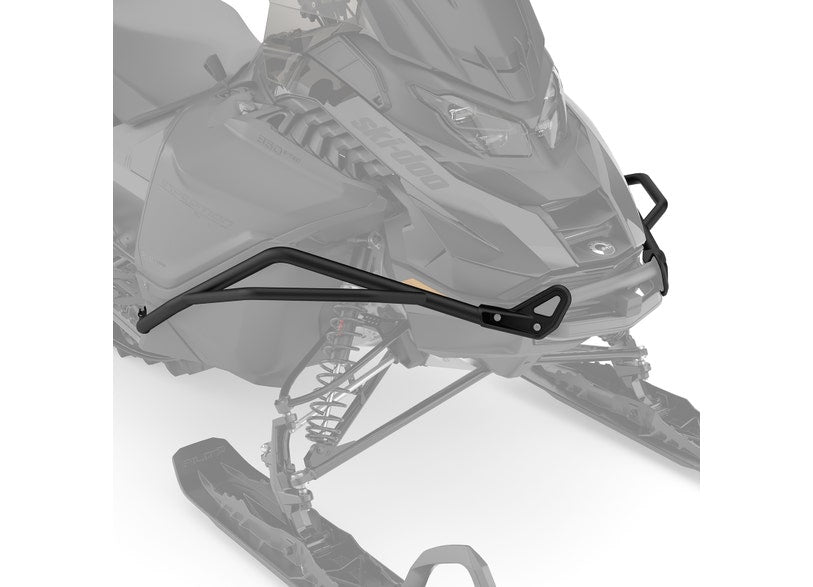 Ski-Doo HD full wrap-around modular front bumper installed on snowmobile, part 860202870
