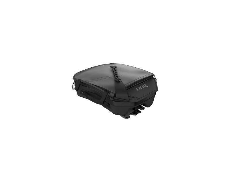 Ski-Doo LinQ 20 L (5.3 US Gal) Deep Snow Expandable Bag in Black, 860202878