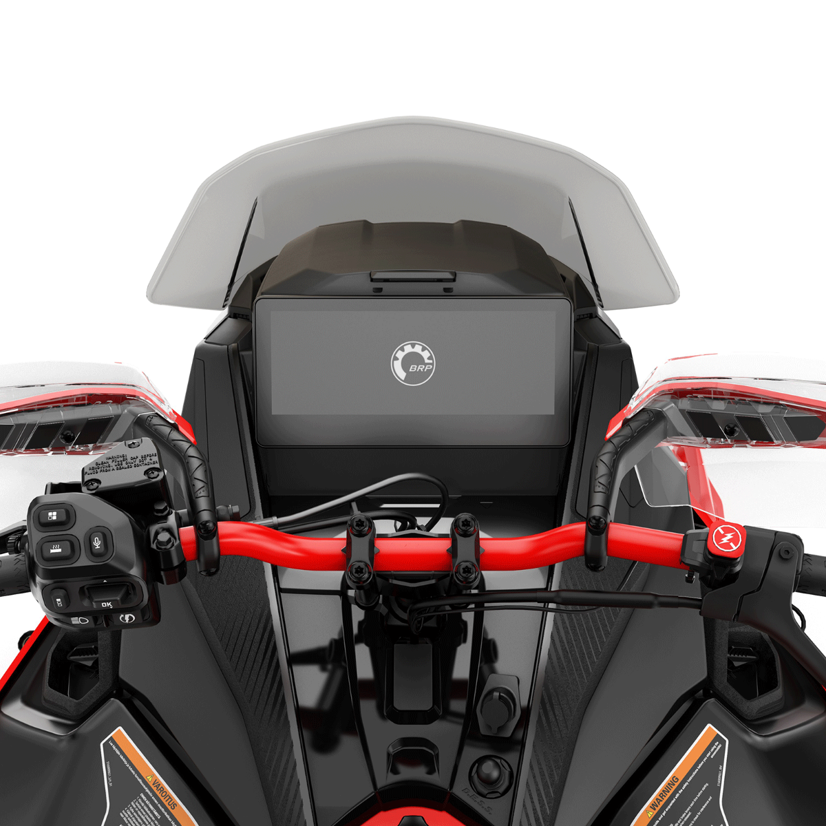 Ski-Doo 10.25" Touchscreen Display Relocator, alternate view 1, 860202904