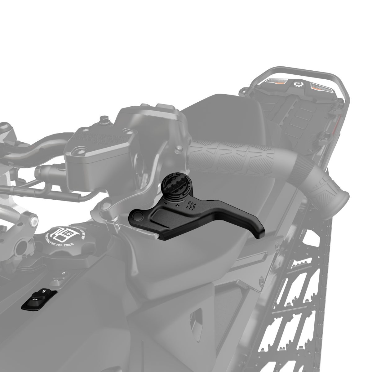 Ski-Doo Adjustable Heated Brake Lever -