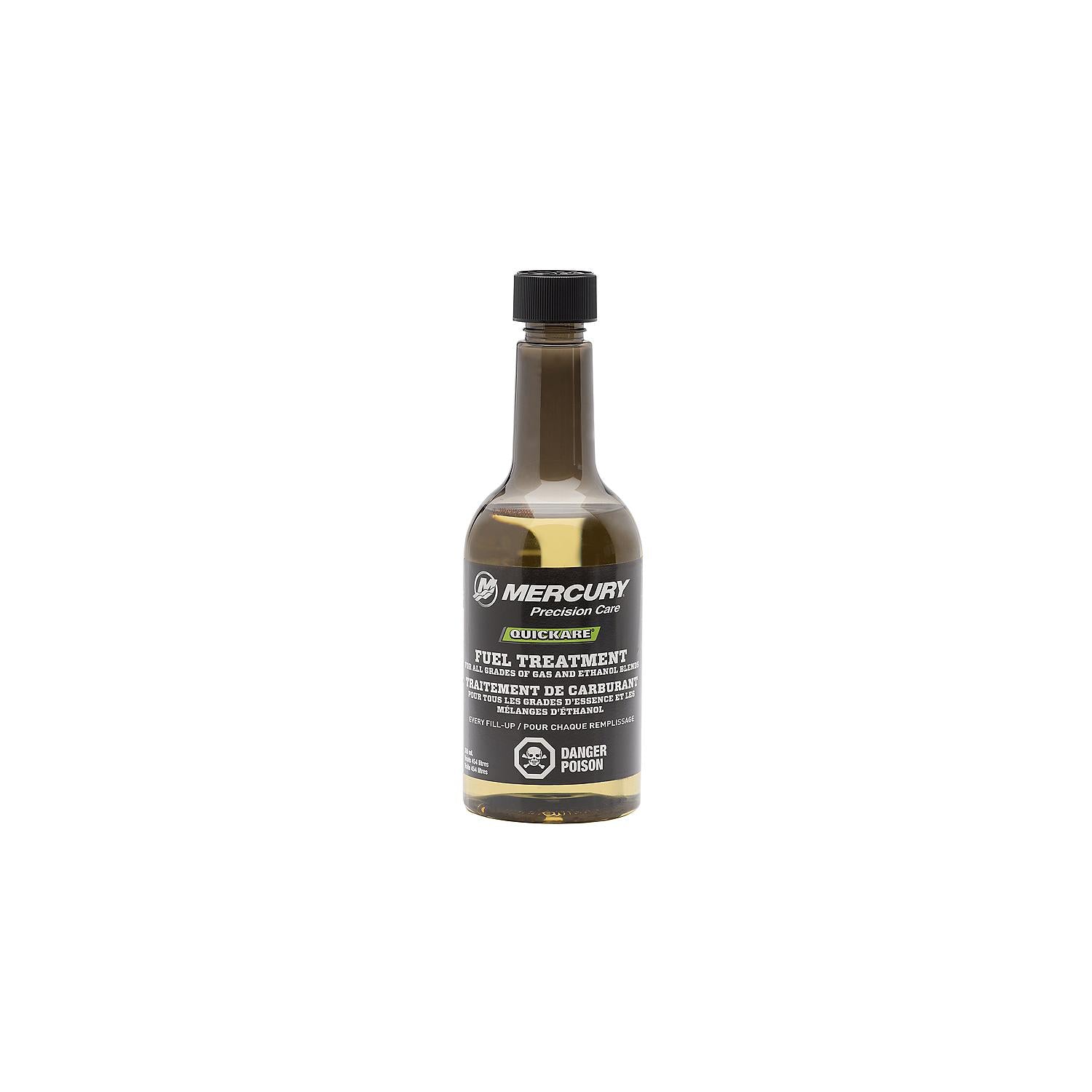 Mercury Marine Quickare Fuel Treatment 12 oz - Ethanol Protection & Fuel System Cleaner, 8M0048210