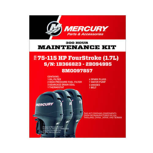 Mercury Marine 300-Hour Service Kit - 75-115HP 4-Stroke