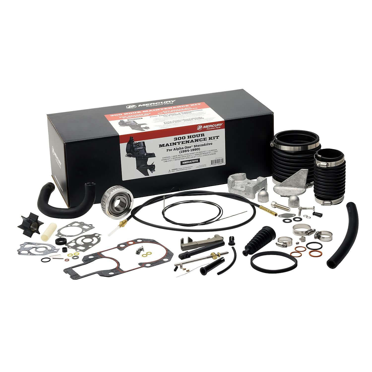 888756K01 Mercury Aluminum Anode Kit, 1991+ Alpha One Gen II