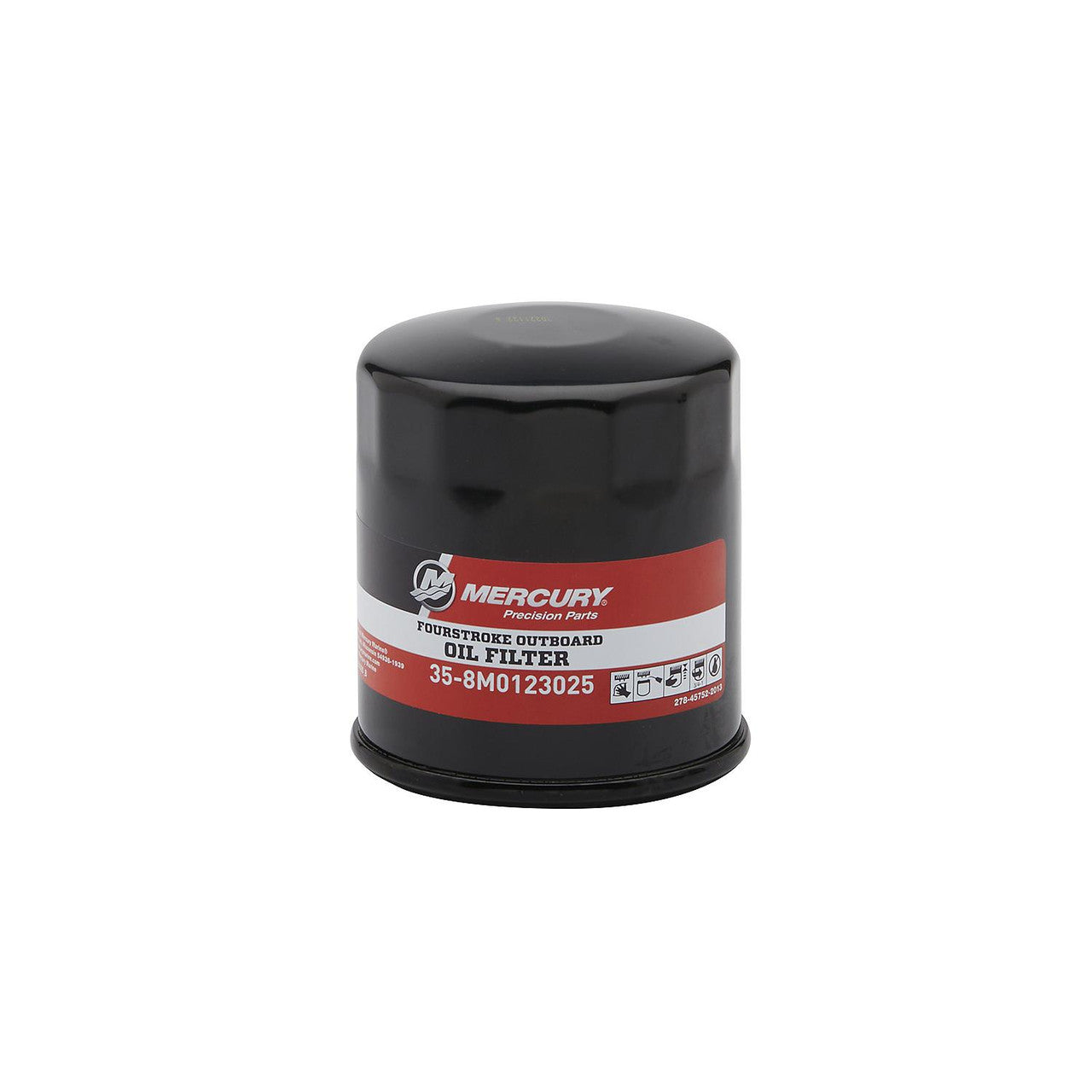 Mercury Marine 10W-30 4-Stroke Outboard Oil Change Kit for Mercury V6 and V8 175-300hp Outboards - 8M0187621