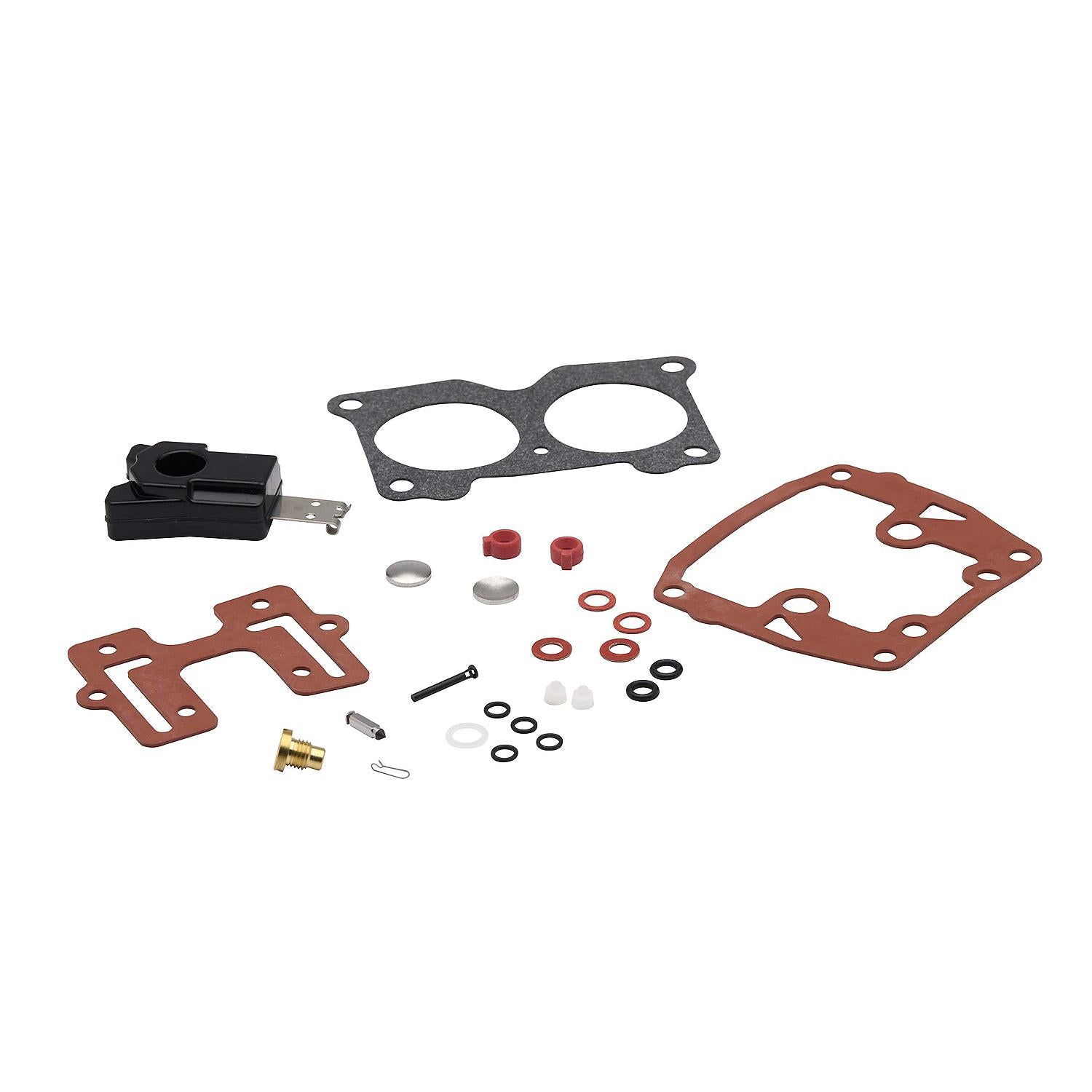 Quicksilver 8M6013877 Carb Repair Kit for Select Johnson and Evinrude V6/V8 Crossflow Outboards - 8M6013877