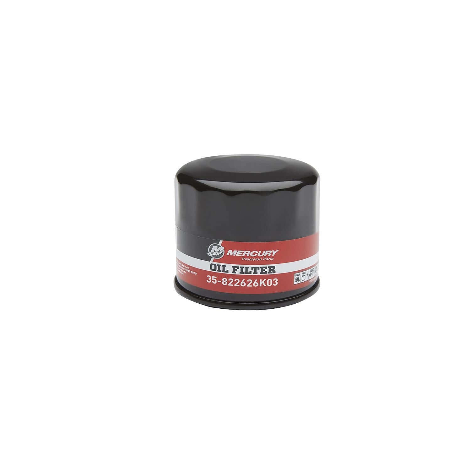 Mercury 8M0120838 15-20hp FourStroke 300 Hour Maintenance Kit oil filter 35-822626K03