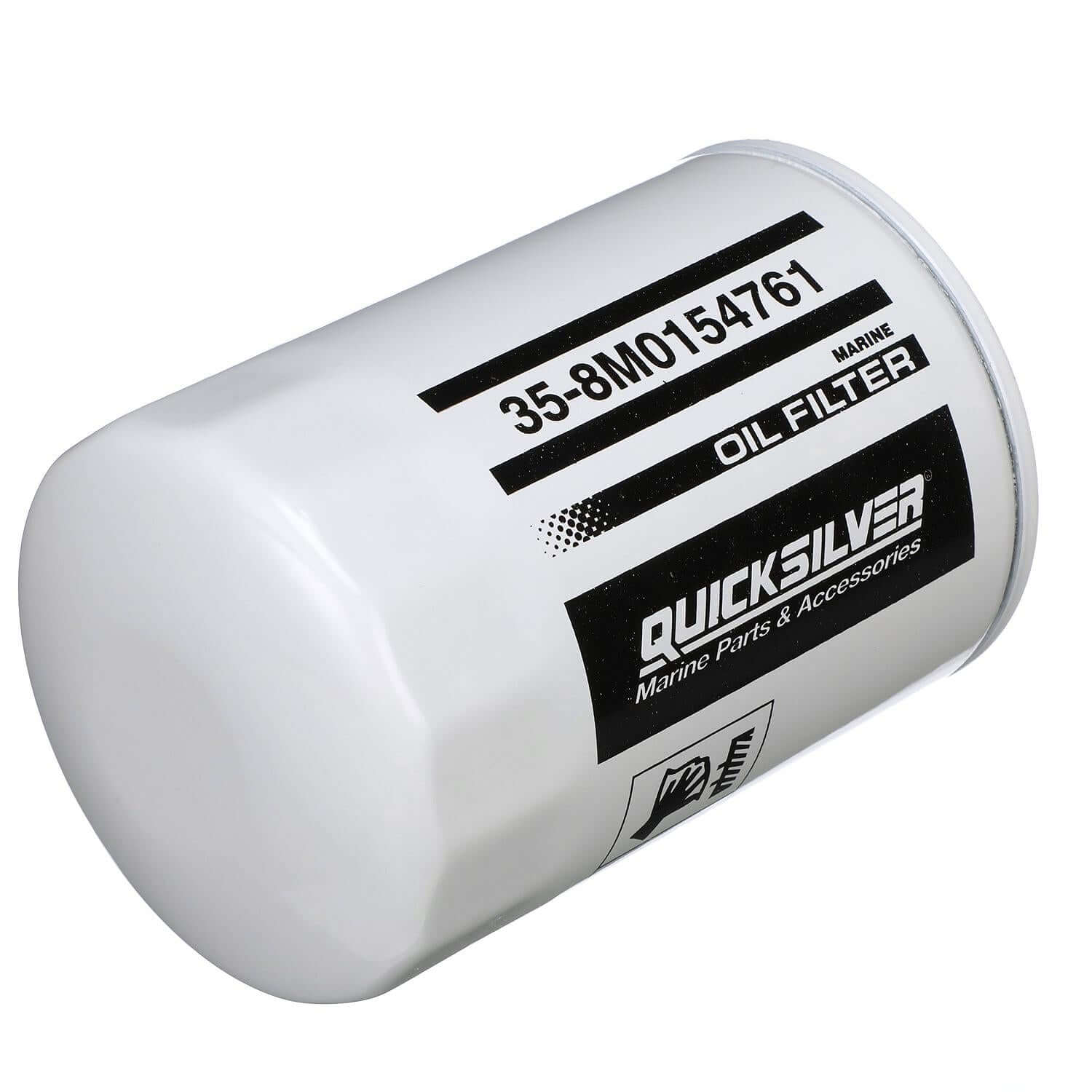 Quicksilver 8M0154761 20 Micron Oil Filter for Various Marine Engines