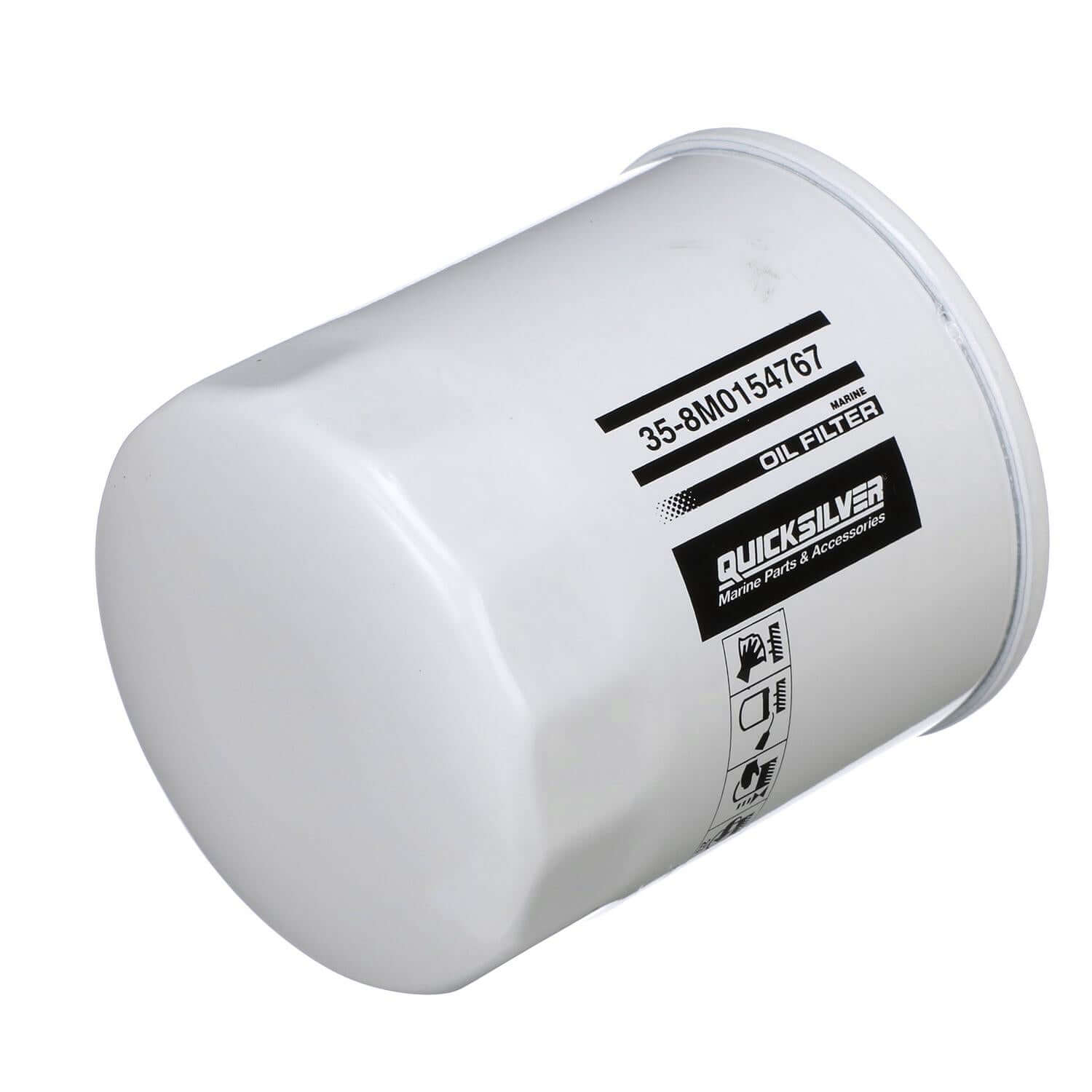 Quicksilver 8M0154767 20 Micron Oil Filter for Various Marine Engines