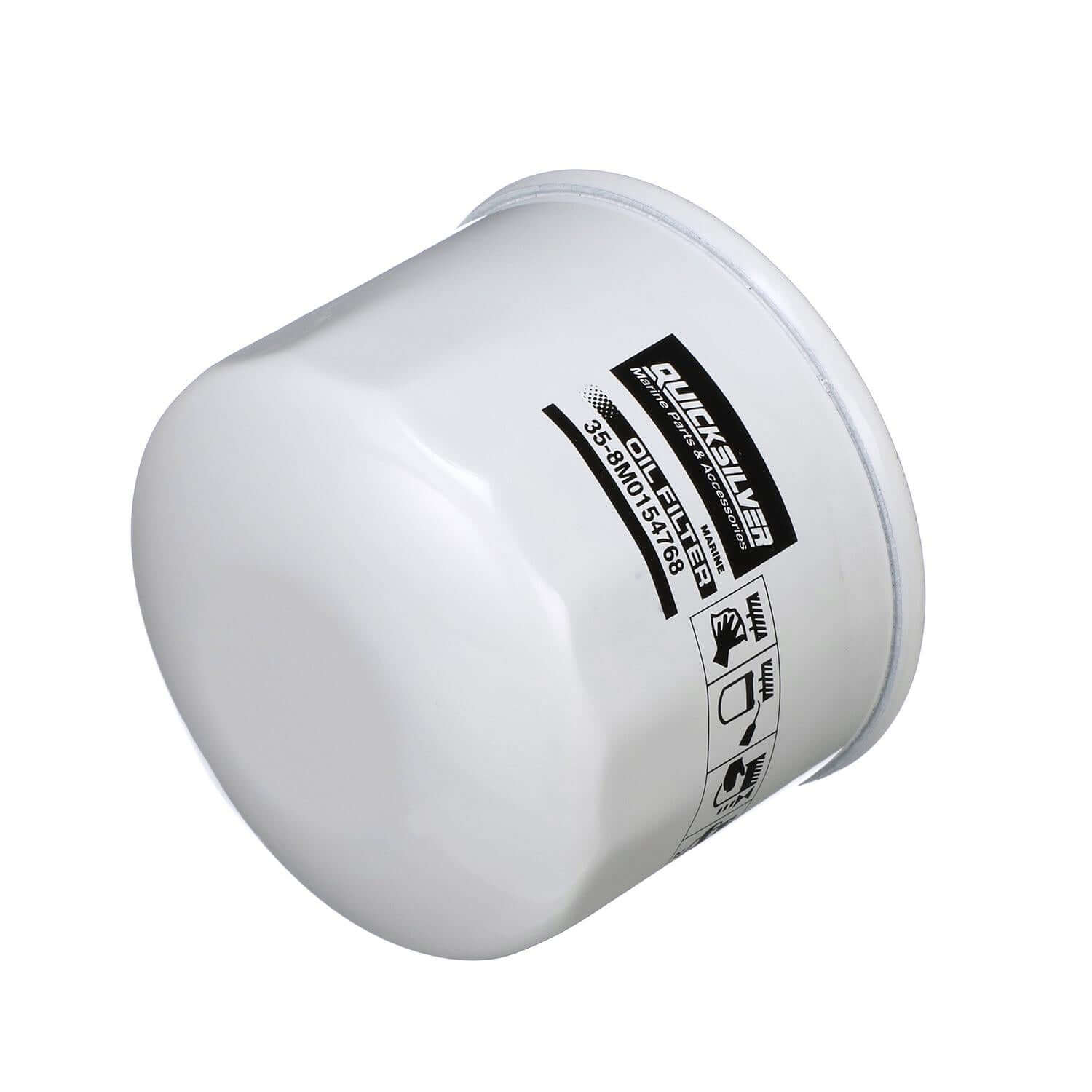 Quicksilver 8M0154768 20 Micron Oil Filter for Various Marine Engines