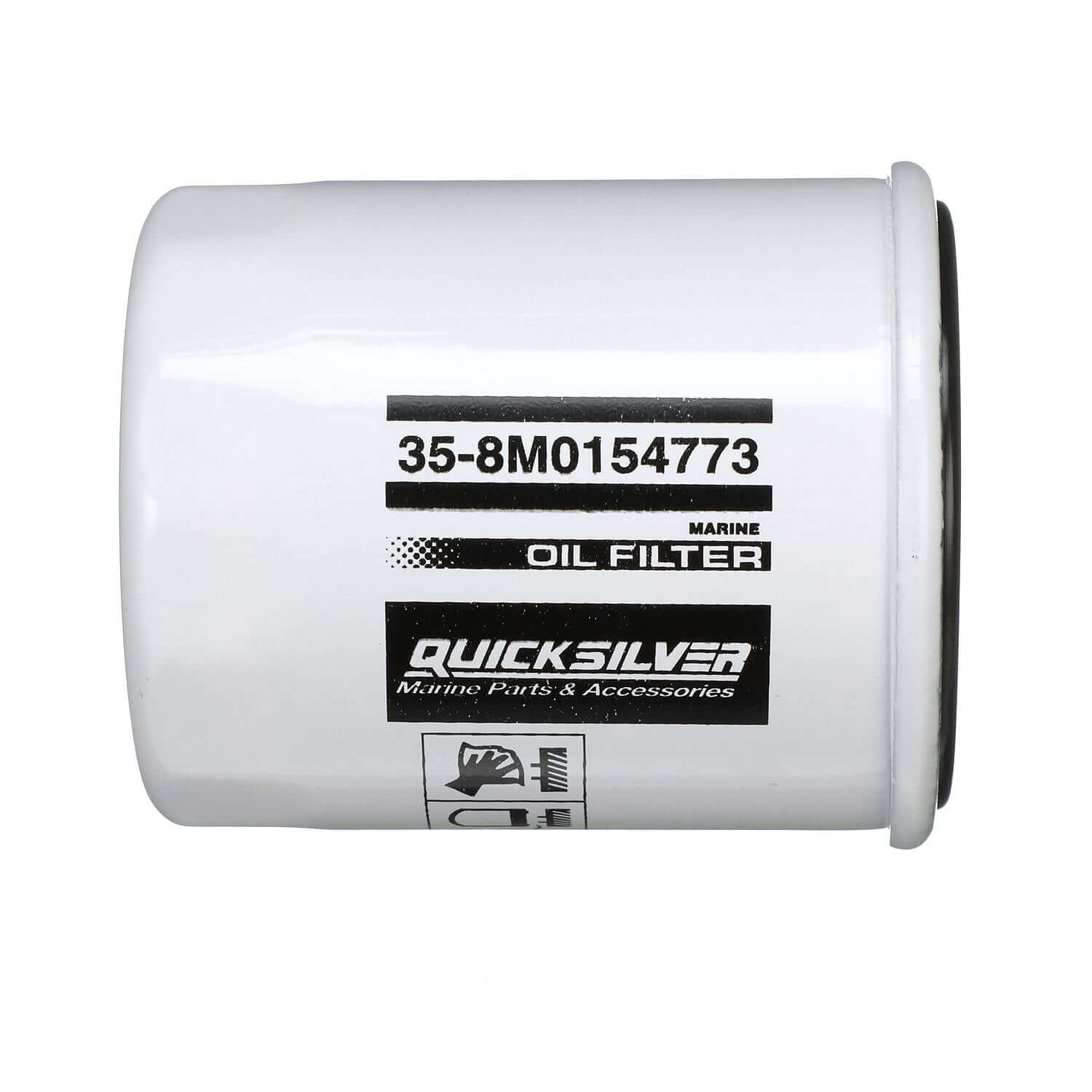 Quicksilver 8M0154773 20 Micron Oil Filter for Various Marine Engines