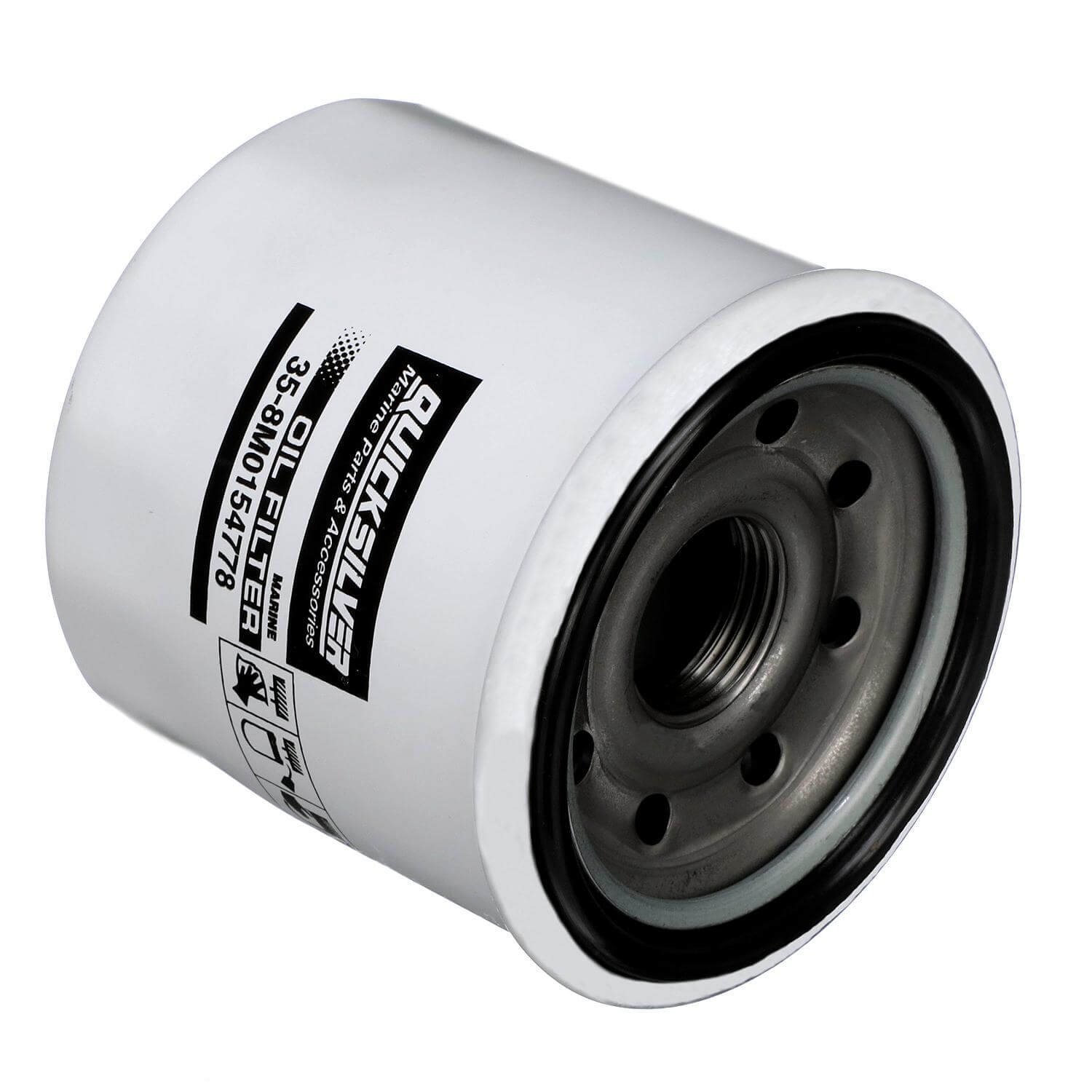 Quicksilver 8M0154778 20 Micron Oil Filter for Various Marine Engines