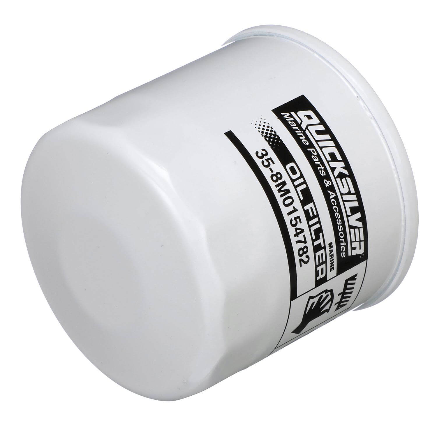 Quicksilver 8M0154782 20 Micron Oil Filter for Various Marine Engines