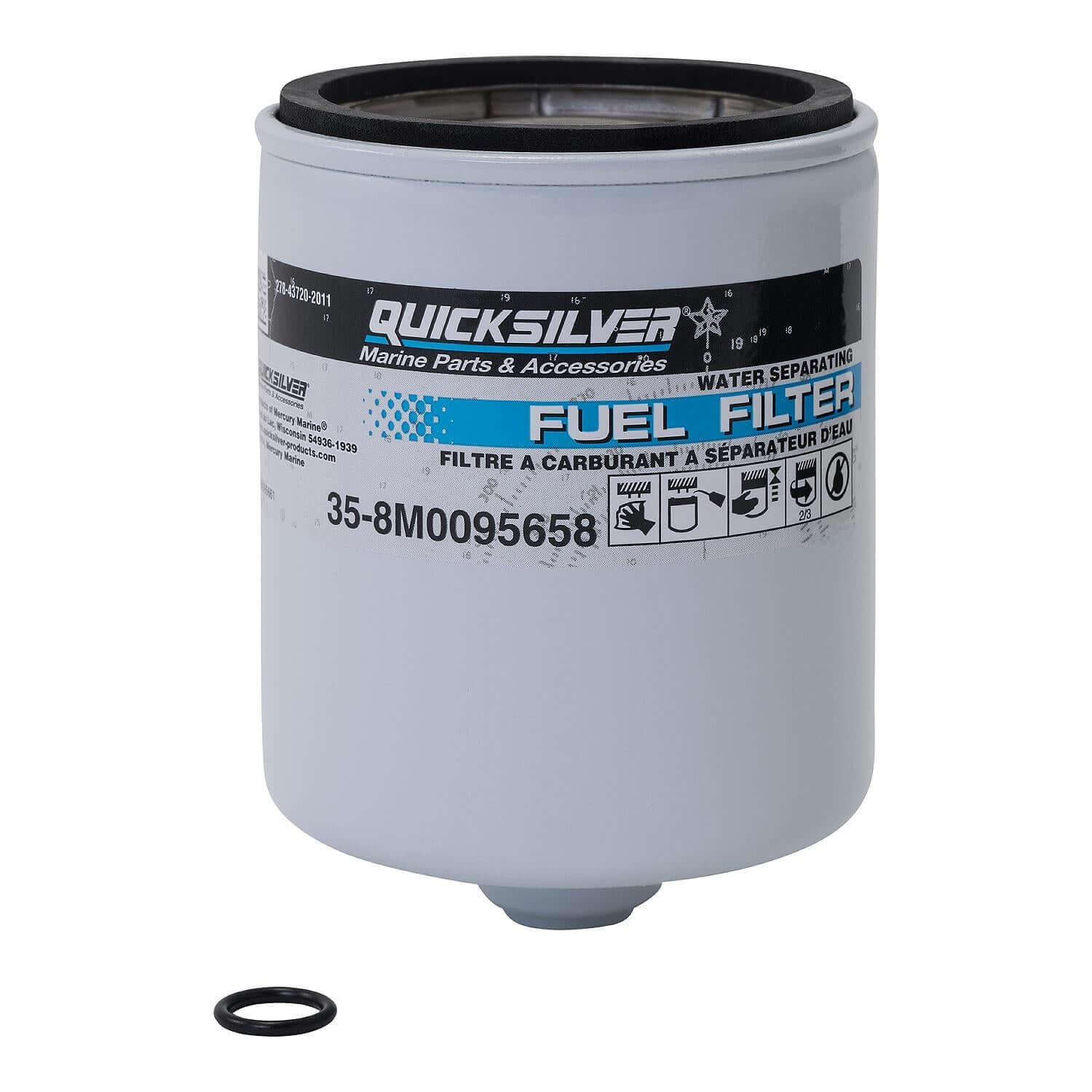 Quicksilver 8M0170715 Outboard Service Repair Kit for Select Mercury 200-400hp Verado 4-Stroke Outboards