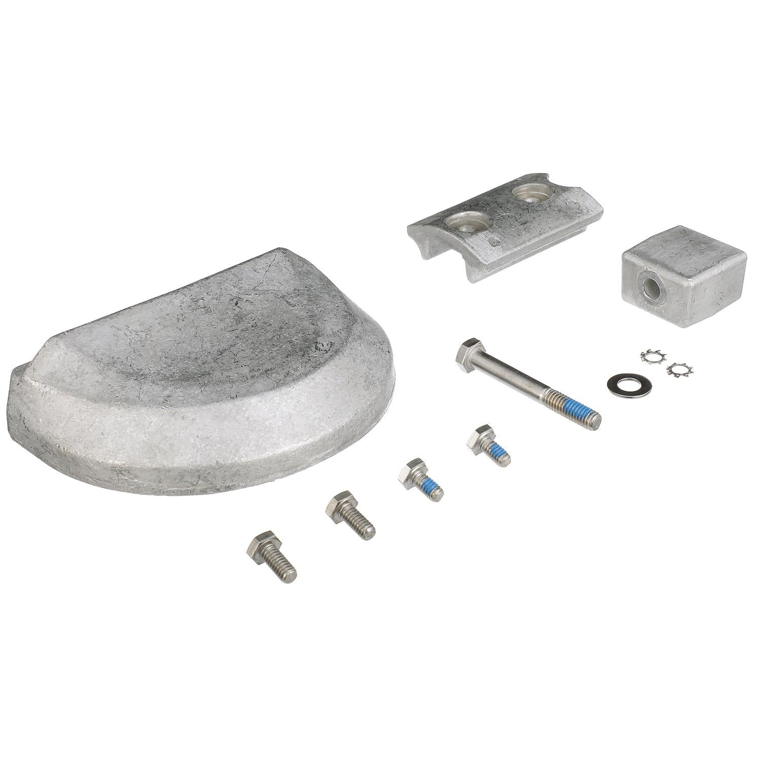 Quicksilver 8M6008001 Aluminum Anode Kit for BRP/OMC Cobra Sterndrives - 8M6008001