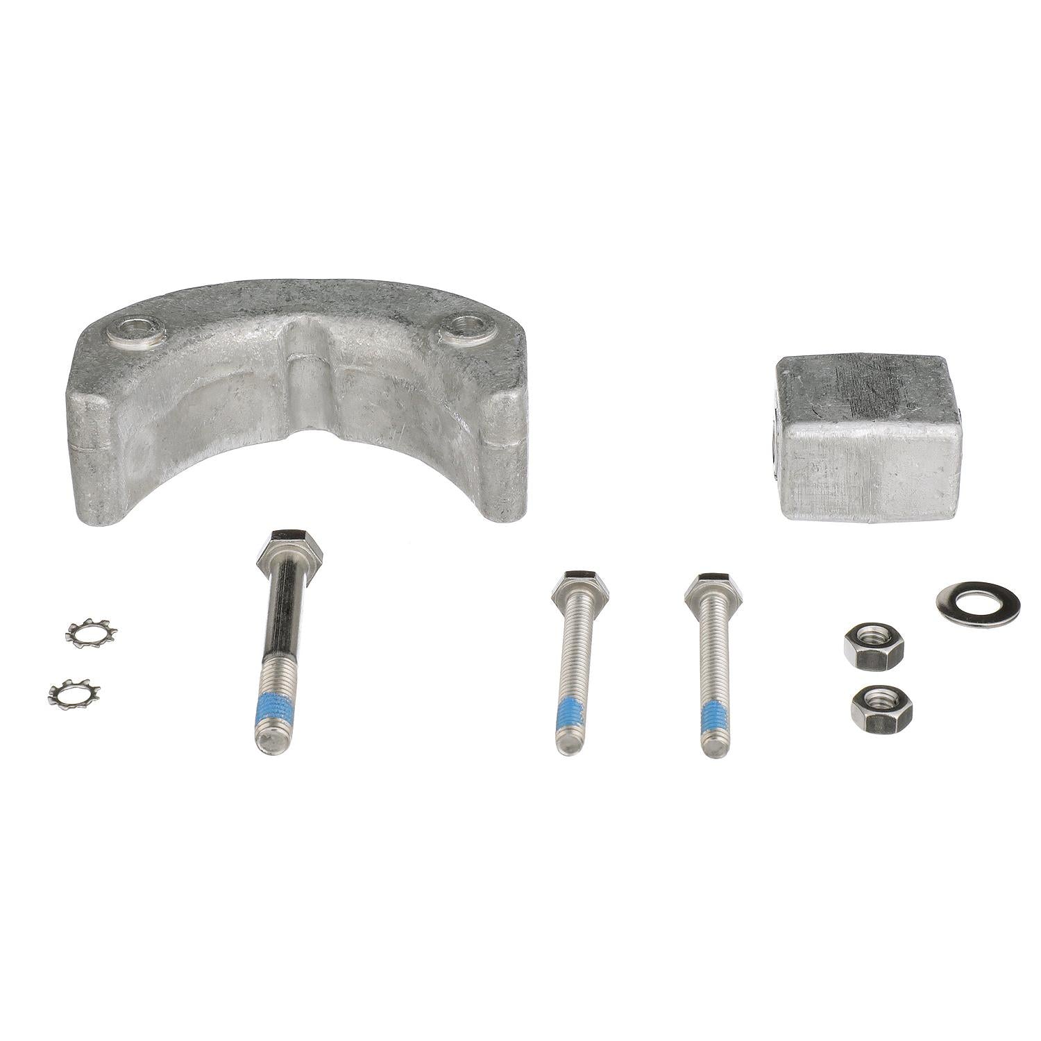Quicksilver 8M6008010 Aluminum Anode Kit for BRP/OMC 50-75hp Outboards - 8M6008010