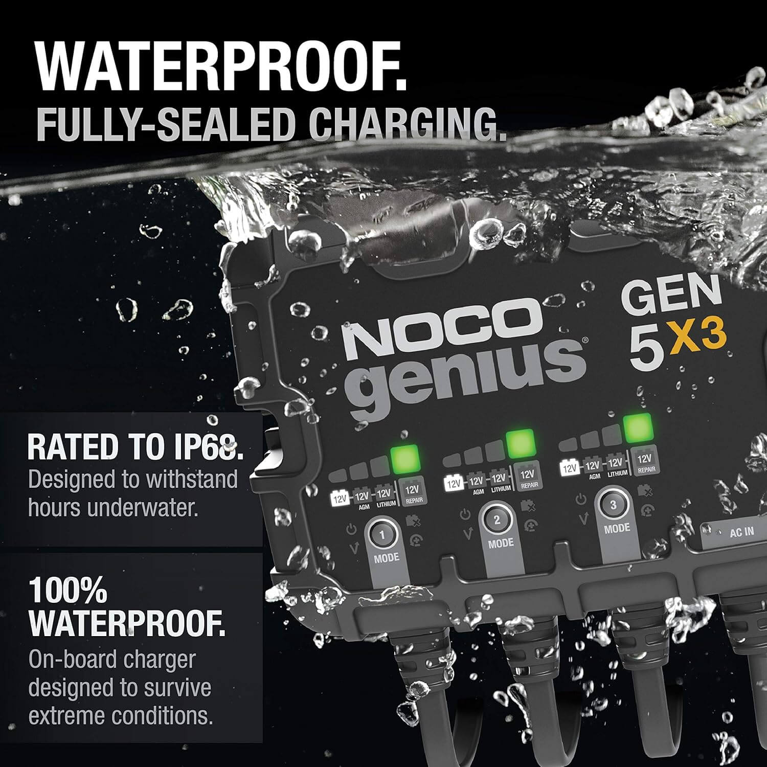 noco☺︎ NOCO Genius GEN5X3 | Energy Powersports