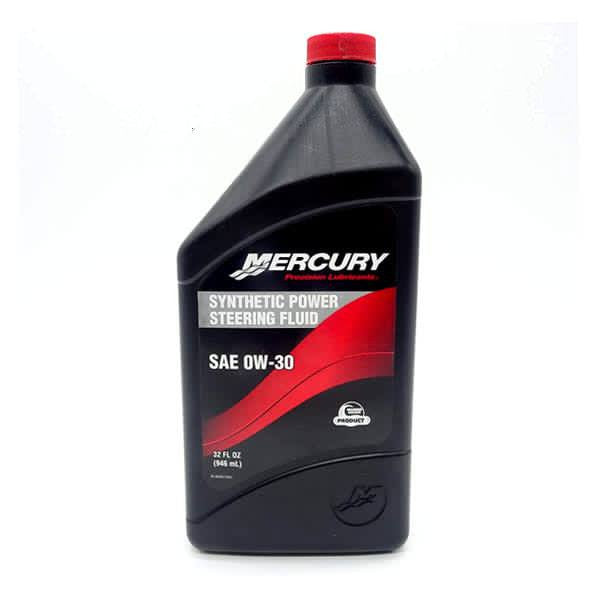 858077K01 Mercury 0W-30 Synthetic Steering Fluid Verado JPO Zeus