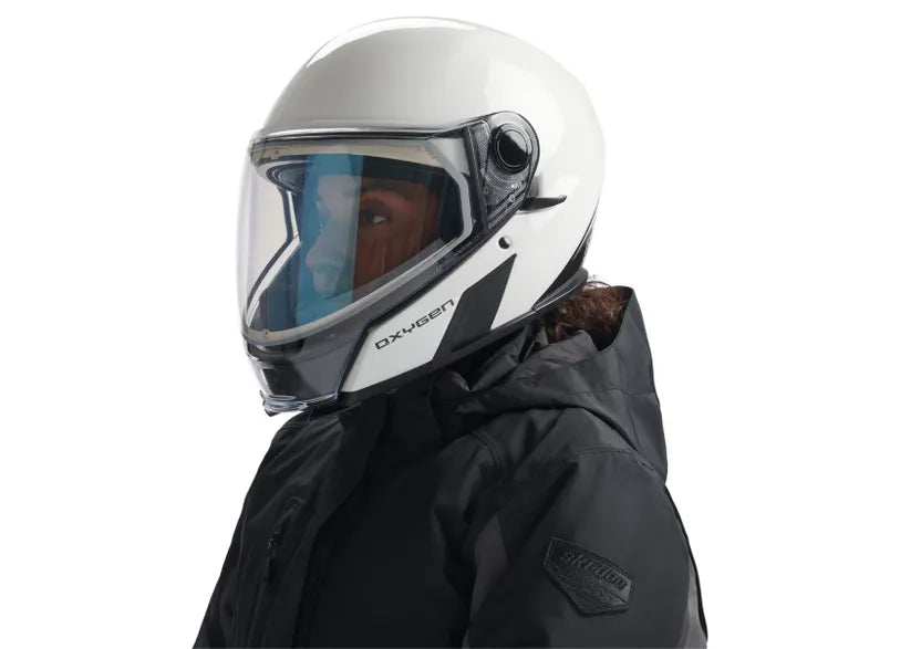 Ski-Doo Oxygen Classic Heated Helmet with Electric Visor (DOT)