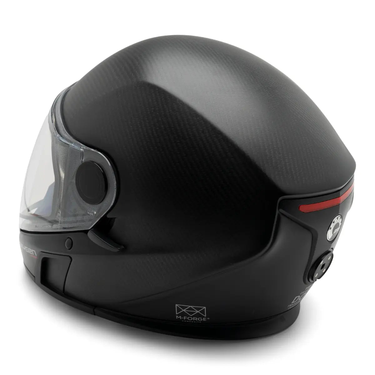 Ski-Doo Oxygen Carbon Heated Helmet with Electric Visor (DOT)