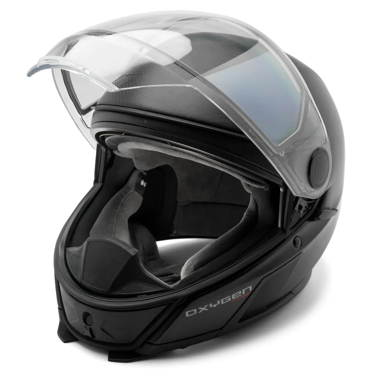 Ski-Doo Oxygen Carbon Heated Helmet with Electric Visor (DOT)