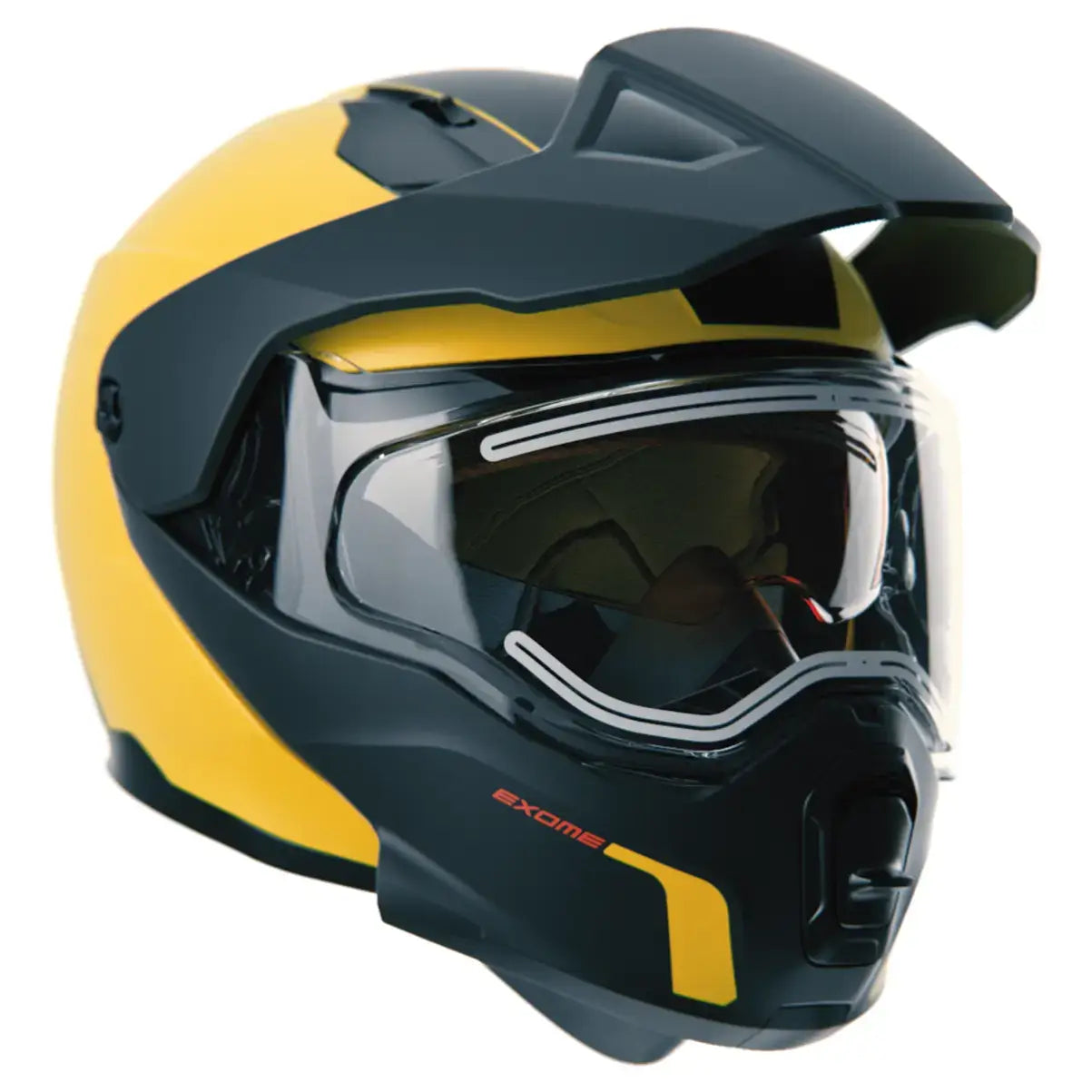 Ski-Doo Exome Sport Heated Helmet with Electric Visor (DOT)