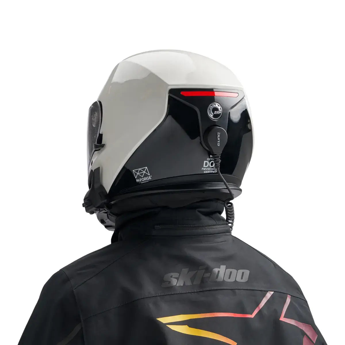 Ski-Doo Oxygen Flow Heated Helmet with Electric Visor (DOT)