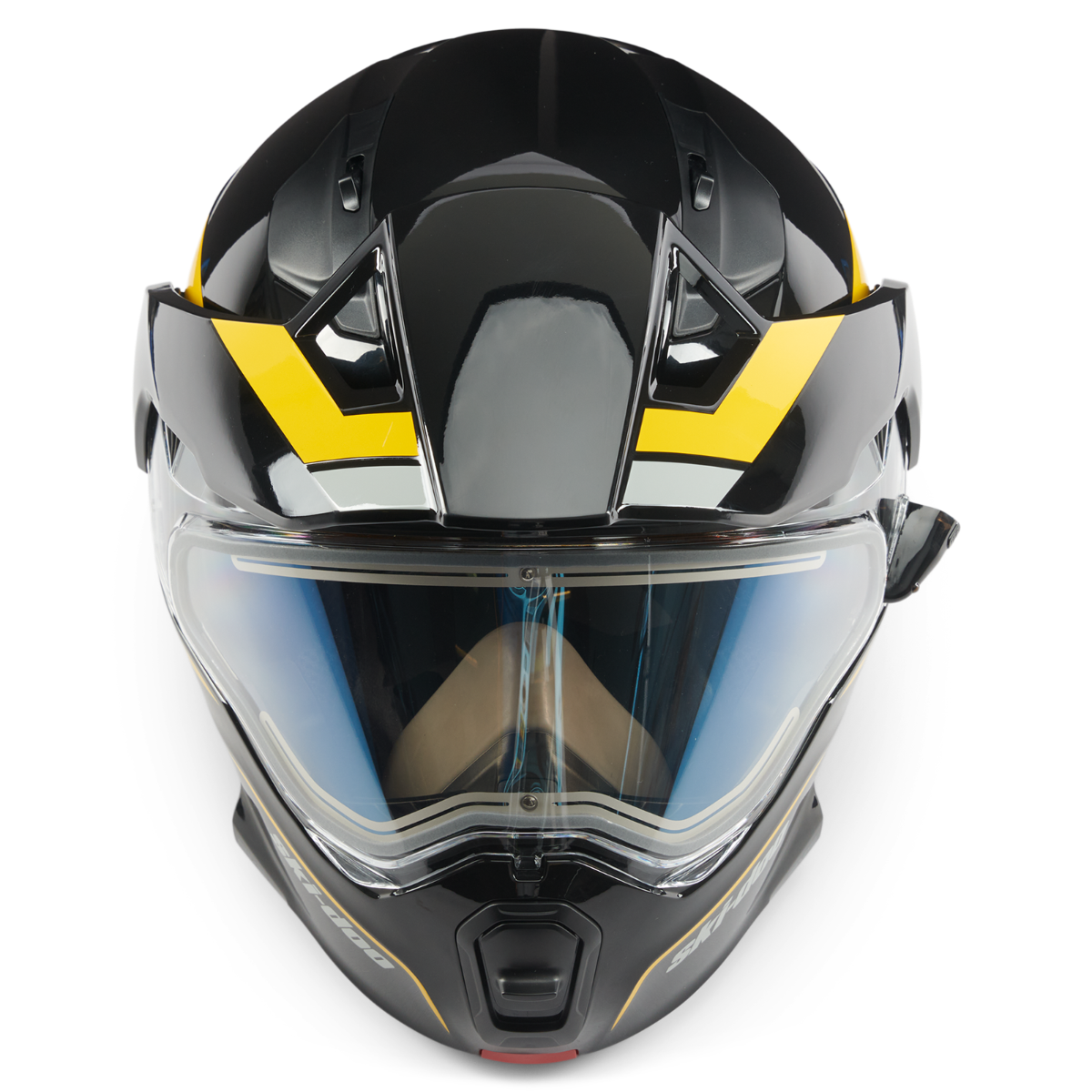 Ski-Doo Logo Exome Sport Radiant Helmet Yellow, top