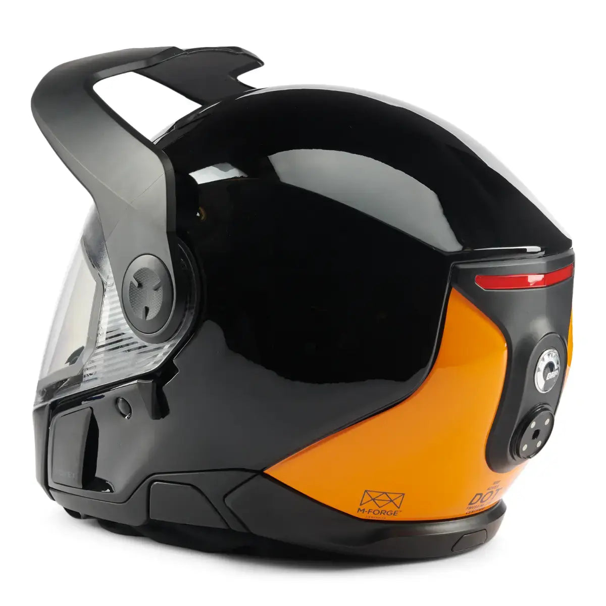 Ski-Doo Advex Sport Heated Helmet with Electric Visor (DOT/ECE) - Orange