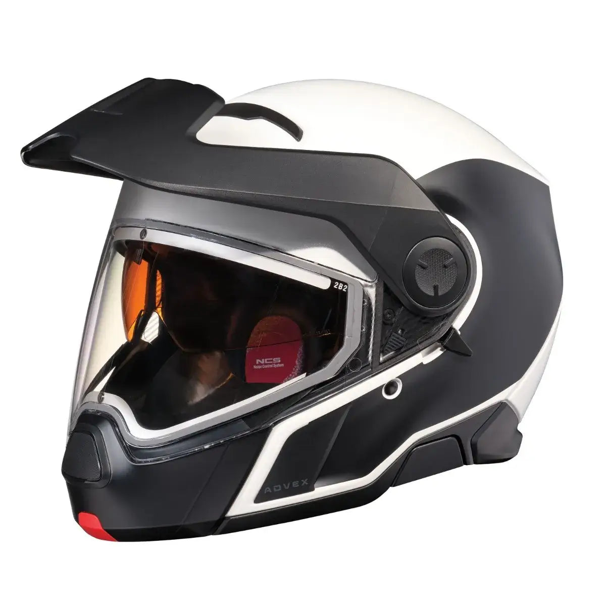 Ski-Doo Advex Sport Heated Helmet with Electric Visor (DOT/ECE) - White